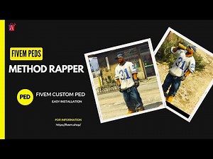 FiveM Method Rapper Peds #fivem #peds