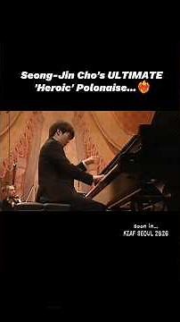 ❤️‍🔥 Chopin's 'Heroic' Polonaise in A-flat major performed by Seong-Jin Cho!