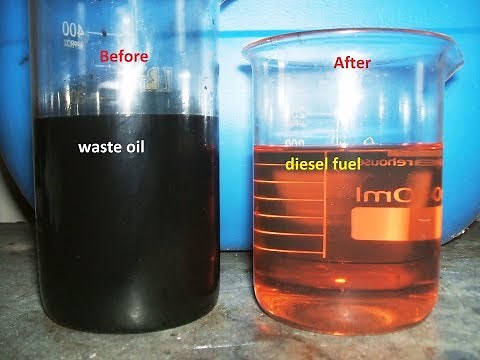 WMO - waste oil to diesel.