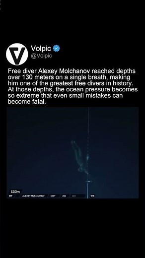 The Diver Who Reached Impossible Depths 🌊