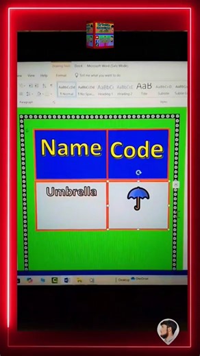 ‎How to create emoji in Ms word 🥰pic(⛱️)computer Short cut key computer knowledge computer ducation‎