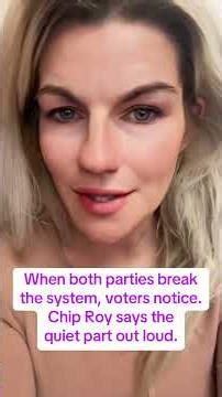 Chip Roy Calls Out the System — From Both Sides