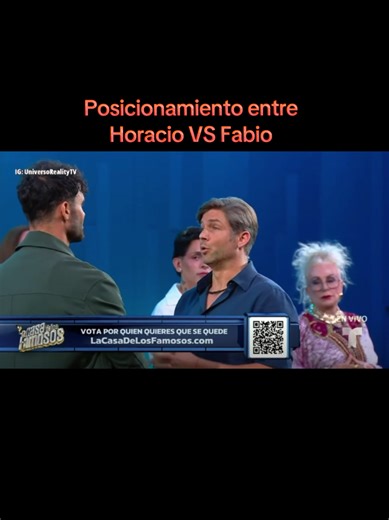 #Posicionamiento entre #HoracioPancheri #VS #FabioAgostini #lacasadelosfamosos