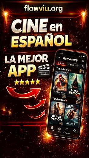 🎬 Mejor App de Cine en Español | Películas y Series Premium
