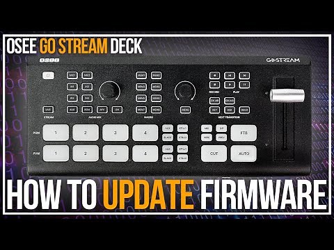 OSee Go Stream Deck | Firmware Update