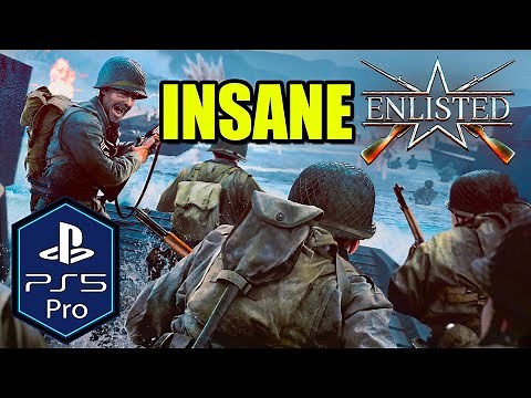 BRUTAL Enlisted PS5 Pro Gameplay Review [Enhanced] [Ray Tracing] [Free to Play] [120fps]