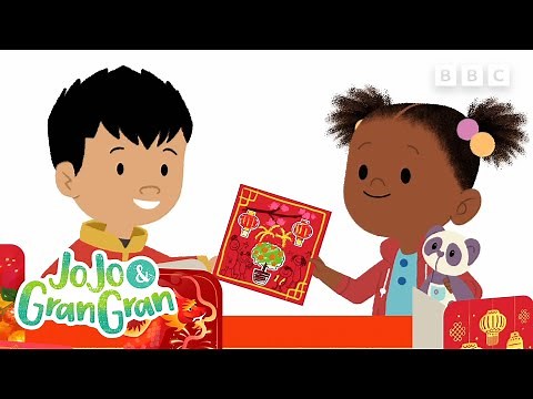 Lucky Red Envelope | It's Time for Lunar New Year | JoJo and Gran Gran Official