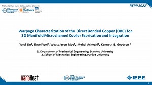 Warpage Characterization of the Direct Bonded Copper (DBC) for 3D Manifold Microchannel Cooler Fabrication and Integration