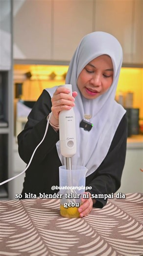 Rahsia Telur Dadar Crispy! Hand Blender Philips Paling Berbaloi #bolreview #philips #handblender