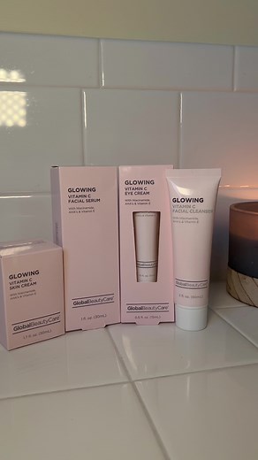 Watch me use the Glowing Vitamin C skin care line from @ Global Beauty Care that i found at @Dollar Tree! I was pleasantly surpised by these products💕 #globalbeautycare #dollartree #dollartreefinds #skincare #skincareroutine #dollartreeskincare #fyp