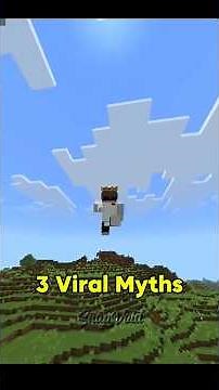Testing 3 Viral Minecraft Myths! 😱 (Myth Busted or Confirmed?)