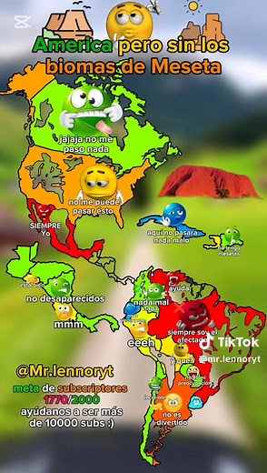 Biomas de la Meseta: Vida Real