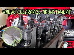 How to adjust valve clearances/tappets