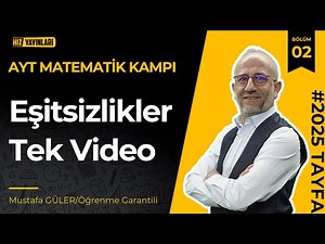 Ayt-5 Eşitsizlikler Konu Anlatımı | Tek Video | Pdf #öğrenmegarantili
