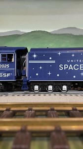 Fresh off the pallet, it’s our custom run of the Lionel 2531790 United States Space Force Streamlined-Hudson/Commodore Vanderbilt #2025. Included are 4 different whistles and an air raid siren. Lionel really hit it out of the park with the sheet-metal sides. Check out that depth! | Legacy Station Trains Toys & Hobbies