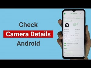 How to Check Camera Details on Android