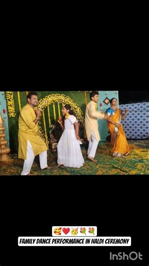 family dance performance in haldi ceremony #trending #dance #viral #love
