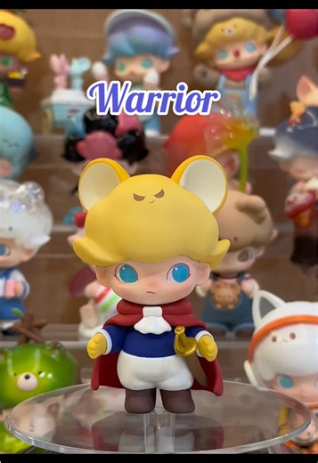 DIMOO Warrior: Unleashing Fantasy in Art Toys