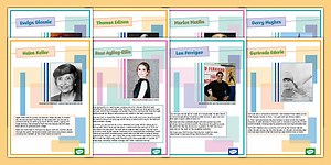 Deaf Awareness Famous People Fact File