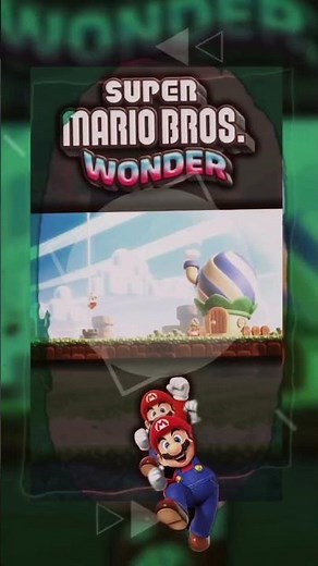 Super Mario Bros. Wonder World 1 Bulrush Coming Through Gameplay | Mario Rushes In