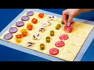 100 pieces per minute! Puff pastry appetizer perfect for any event!