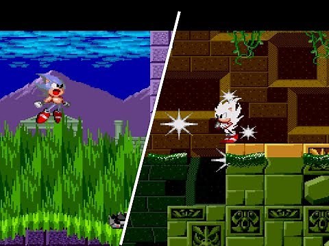 Super & Hyper Sonic in Sonic 1 :: Walkthrough (720p/60fps)