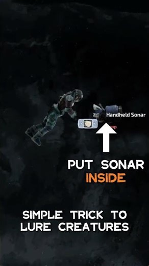 Simple Trick to Lure Creatures #barotrauma