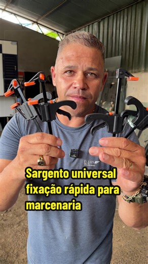 Sargento universal fixação rápida para marcenaria e reparos #marceneiros #marcenaria