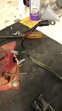 Inside The Wiring Harness of a Ford F350 7.3L Diesel Truck