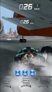 GTA San Andreas Style 😱 Extreme Car Racing Airport Stunt