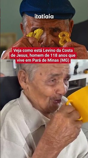 O HOMEM MAIS VELHO DO MUNDO VIVE EM MINAS GERAIS COM 118 ANOS #viral #miasvelhodomundo