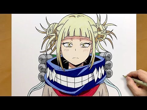 How to Draw Himiko Toga from My Hero Academia || Step by Step Anime Drawing || Easy Anime Art