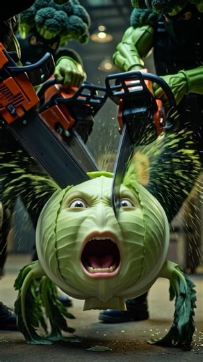 Broccoli decided to get rid of cabbage... 🥬 #cartel