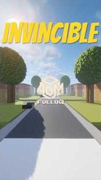 The "Invincible" title card... but in Minecraft! 😱 (Think, Mark, Think!)