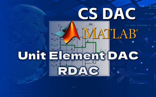 Unit Element DAC: RDAC —— Matlab系统建模实例 —— CSDAC的Matlab建模与电路设计