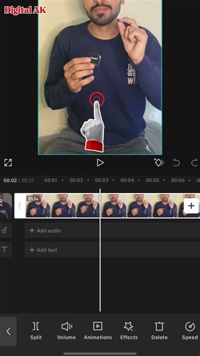 CapCut me Video CUT ya SPLIT Kaise Kare? (Sirf 10 Second mein!) #Shorts #digitalak