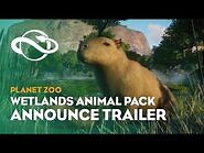 Planet Zoo- Wetlands Animal Pack - Announcement Trailer