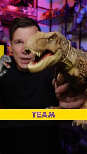 Indominus Rex vs Tyrannosaurus Rex Toys | Which Team Are You?