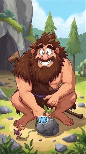 Stone Age Alarm Clock Fail 😂 | Funny Caveman Comedy Short
