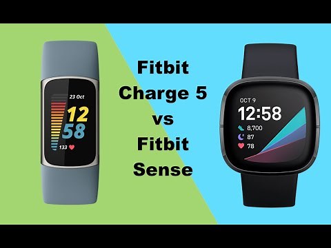 Fitbit Charge 5 vs Fitbit Sense: Features & specs comparison