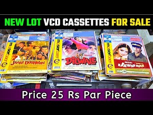 SOLD। New CD VCD Cassette Lot For Sale । 25 Rs Par Piece । Contect 9425634777 Raja Babu Naisarai