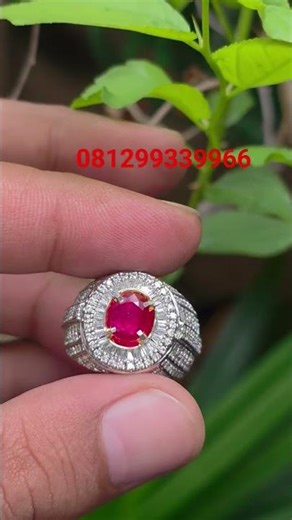 Natural HQ Red Ruby 1.27 crt GRI LAB #gemstone #ruby
