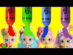 Shopkins Shoppies and Bath Time Fun Surprises