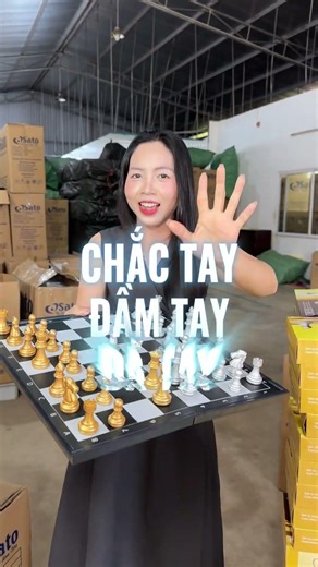 Cờ Vua Mạ Vàng Thì Phải Sang Trọng Chứ Nhỉ #chess #chessgame #covua