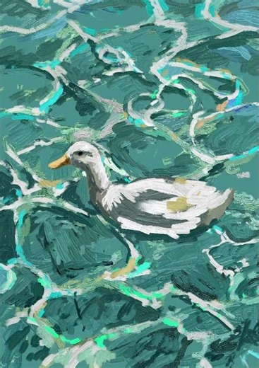 Brushes in Krita are Next Level (ง •_•)ง #art