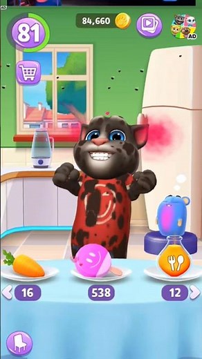 Funny Talking Tom moments 😂 part 21 funny #talkingtom #shorts #cartoon