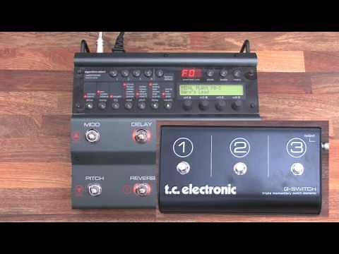 Nova System - Controlling presets with G-Switch