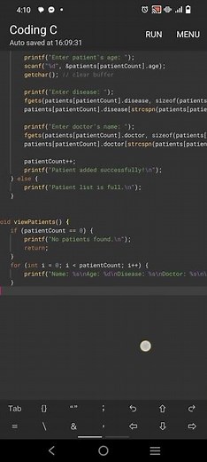 How to create a Hospital Management System with C programme. #shorts #howtomake #coder #coding