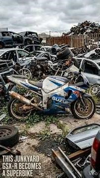 Junkyard Suzuki GSX-R 1000 Rebuild | Rust to Superbike #gsxr1000 #sportsbikes #SuperbikeRebuild
