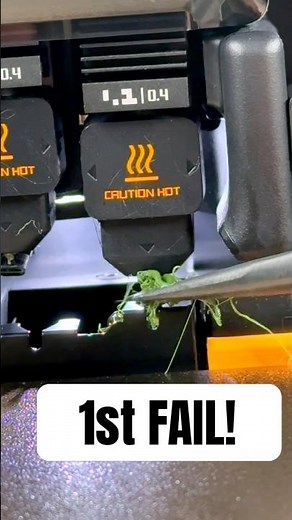 BambuLab H2D First Fail!